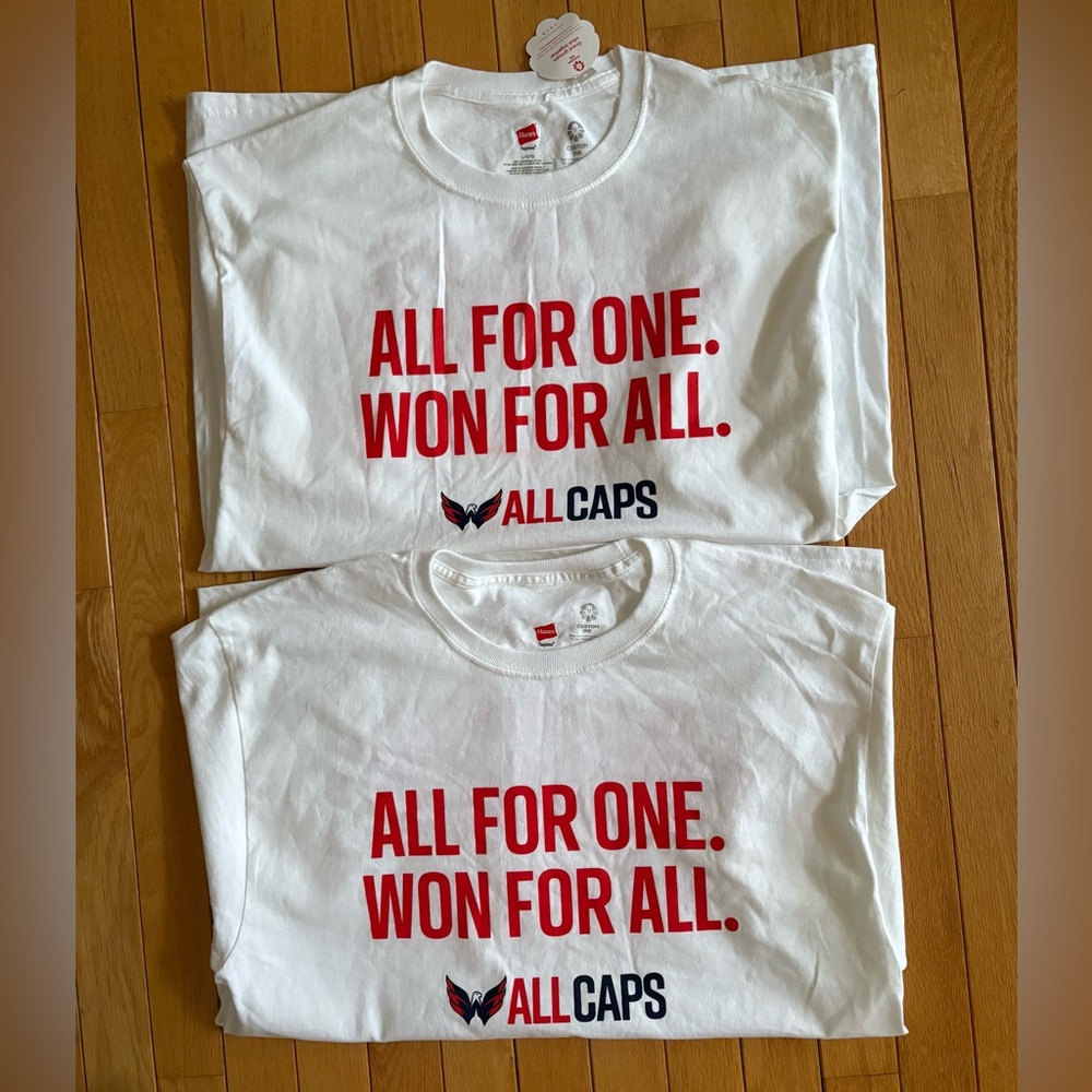 NWT Washington Capitals T-Shirt Bundle